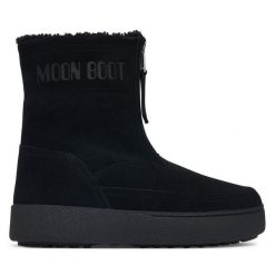 Śniegowce Moon Boot. Czarne śniegowce damskie Moon Boot, bez zapięcia. Za 1,129.00 zł.