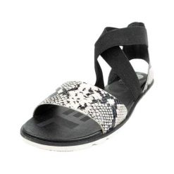 Sandały Damskie Skóra Pełnoziarnista Ella II. Czarne sandały damskie Sorel, bez wzorów, ze skóry, bez obcasa, bez zapięcia. Za 330.99 zł.