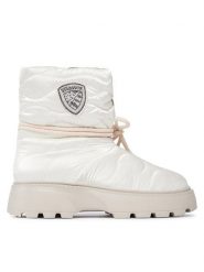 Blauer Śniegowce F3BLANCA02/DOW Biały. Białe śniegowce damskie Blauer, z materiału, bez zapięcia. Za 799.99 zł.
