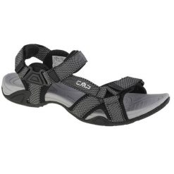 Buty do chodzenia męskie CMP Hamal. Czarne buty zimowe męskie CMP, bez wzorów, z materiału, bez obcasa, bez zapięcia. Za 139.99 zł.