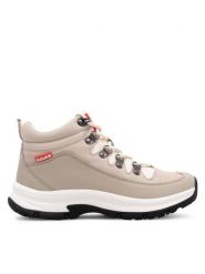 Go Soft Trzewiki VS16032023-1 Beżowy. Brązowe botki damskie GO SOFT, bez wzorów, ze skóry, bez obcasa, na płaskiej podeszwie, bez zapięcia. Za 179.99 zł.