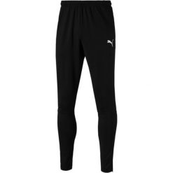 Spodnie Puma Liga Pants Pro, Mężczyźni. Czarne spodnie sportowe męskie Puma, l, bez wzorów, z dresówki, do piłki nożnej. Za 89.00 zł.