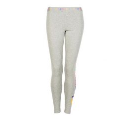 Legginsy fitness damskie. Szare legginsy damskie Champion, bez wzorów, z bawełny. Za 103.00 zł.