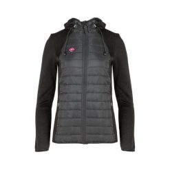 Kobieta Trekking Kurtka Pikowana Izas Noya. Czarne kurtki sportowe damskie IZAS, s, bez wzorów, z dzianiny, bez ramiączek, bez kaptura, trekkingowe. Za 326.04 zł.