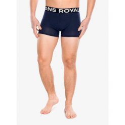 Bokserki termoaktywne męskie Mons Royale Hold 'em Shorty Boxer. Niebieskie bokserki męskie Mons Royale, bez wzorów. Za 140.99 zł.
