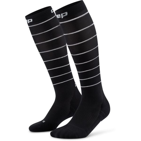 Skarpety kompresyjne CEP Compression Pro Reflective 2.0 Tall. Czarne skarpety męskie CEP, bez wzorów. Za 285.50 zł.