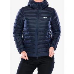 Kurtka ocieplana damska POC Coalesce Jacket. Niebieskie kurtki sportowe damskie POC, s, bez wzorów, z puchu, bez ramiączek, bez kaptura, trekkingowe. Za 760.99 zł.