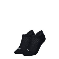 Skarpety damskie PUMA Cushioned Sneaker 2 pary. Czarne skarpetki damskie Puma, bez wzorów, z materiału. Za 39.99 zł.