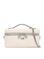 Tory Burch Torebka Charlie 186038 Kremowy. Białe torebki do ręki damskie Tory Burch, bez wzorów, ze skóry, bez dodatków. Za 2,509.00 zł.