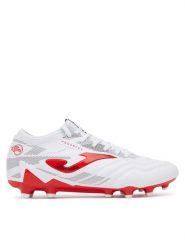 Joma Buty do piłki nożnej Powerful 2502 POWS2502FG Biały. Białe buty sportowe męskie Joma, bez wzorów, ze skóry, bez zapięcia. Za 119.99 zł.
