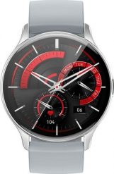 Smartwatch Hoco HOCO smartwatch z funkcją rozmowy Y15 AMOLED srebrny. Szare zegarki smartwatch Hoco, bez wzorów. Za 134.99 zł.