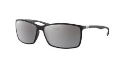 Okulary przeciwsłoneczne Ray-Ban RB4179 Liteforce. Czarne okulary przeciwsłoneczne damskie Ray-Ban, prostokątne. Za 779.99 zł.