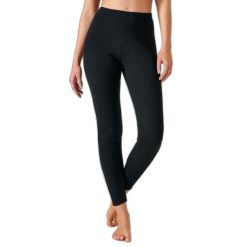 Rajstopy damskie Damart Richelieu Thermolactyl. Czarne majtki damskie DAMART, bez wzorów. Za 191.50 zł.