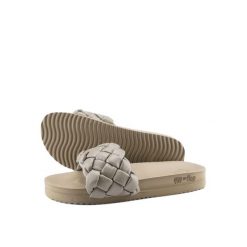 Klapki plażowe damskie Flip Flop Pool Weave. Brązowe klapki damskie Flip Flop, na lato, bez wzorów, bez obcasa, bez zapięcia. Za 123.05 zł.