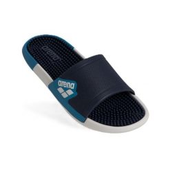 Klapki basenowe sportowe na basen plażę trening unisex Arena Marco. Białe klapki damskie ARENA, bez wzorów, sportowe, bez obcasa, bez zapięcia. Za 129.99 zł.