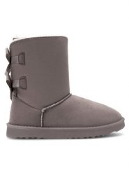 DeeZee Śniegowce CORY WSL19150-21 Szary. Szare śniegowce damskie DeeZee, z materiału, bez zapięcia. Za 97.99 zł.