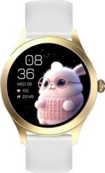 Smartwatch G.Rossi SW014 Biały. Białe zegarki smartwatch G.Rossi, bez wzorów. Za 269.00 zł.