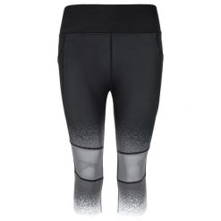 Damskie legginsy 3/4 Kilpi SOLAS-W. Czarne legginsy damskie Kilpi, bez wzorów, z materiału. Za 130.50 zł.