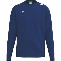 Bluza Erima Cmpt Wings Blue Junior. Czarne bluzy damskie Erima, bez wzorów, z materiału, sportowe, bez ramiączek, bez kaptura. Za 316.99 zł.