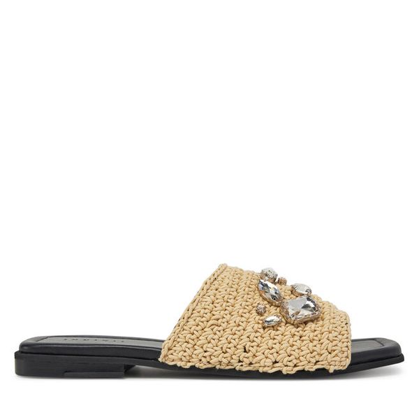 Klapki Inuikii. Brązowe klapki damskie Inuikii, bez wzorów, bez obcasa, bez zapięcia. Za 1,149.00 zł.