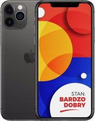 Smartfon poleasingowy Apple iPhone 11 Pro Max 4/64GB Dual SIM Szary Powystawowy. Szare smartfony Apple. Za 2,364.00 zł.