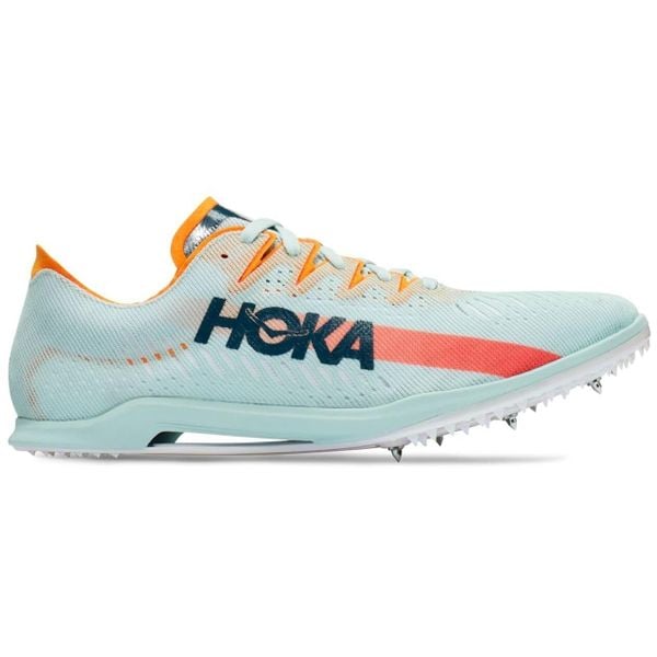 Buty sportowe Hoka One One Cielo X Ld. Niebieskie buty sportowe męskie Hoka One One, bez wzorów, bez zapięcia, na fitness i siłownię. Za 290.00 zł.