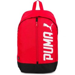 Plecak sportowy na trening wyjazd do szkoły na laptopa czerwony 21L PUMA Pioneer. Szare plecaki męskie Puma, bez wzorów, z materiału, biznesowe. Za 79.00 zł.
