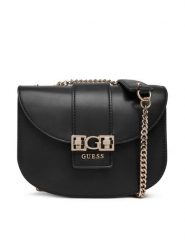 Guess Torebka HWVG98 91210 Czarny. Czarne torebki do ręki damskie Guess, z aplikacjami, ze skóry, bez dodatków. Za 399.99 zł.