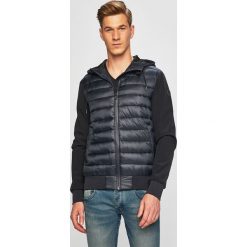 Trussardi Jeans - Kurtka. Niebieskie kurtki męskie TRUSSARDI JEANS, s, bez wzorów, z elastanu, bez kaptura. Za 1,149.00 zł.