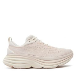Buty do biegania Hoka. Czerwone obuwie sportowe damskie HOKA, bez wzorów, bez zapięcia, do biegania. Za 599.99 zł.