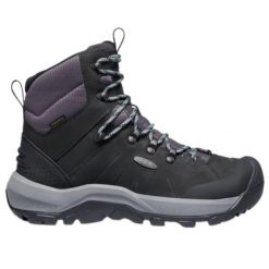 Buty trekkingowe damskie Keen Revel IV Mid Polar. Czarne obuwie trekkingowe damskie Keen, z polaru, bez zapięcia. Za 438.00 zł.