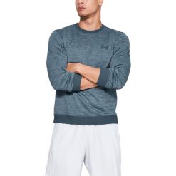 Under Armour Koszulka Niebieski Szary. Niebieskie t-shirty męskie Under Armour, xl, bez wzorów, z materiału, bez kołnierzyka, bez ramiączek. Za 240.95 zł.