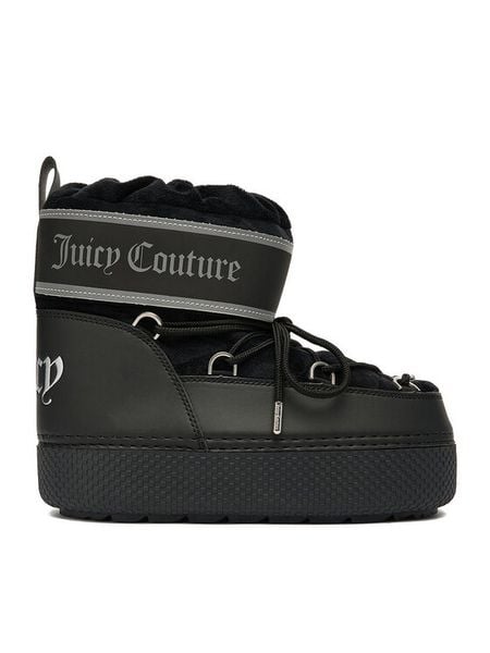 Juicy Couture Śniegowce EO-HXH22195-1 Czarny. Czarne śniegowce damskie Juicy Couture, z materiału, bez zapięcia. Za 359.99 zł.