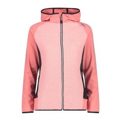 Damska kurtka z kapturem CMP. Czarne kurtki sportowe damskie CMP, bez wzorów, bez ramiączek, z kapturem, trekkingowe. Za 328.40 zł.