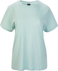 Hi-Tec Damska koszulka z krótkim rękawem Hi-tec Lady Elina Ii egshell blue rozmiar XS. Niebieskie bluzki damskie Hi-tec, xs, bez wzorów, bez kołnierzyka, bez ramiączek. Za 52.52 zł.