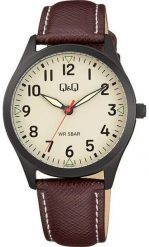 Zegarek Q&Q Q76B-004P męski wodoszczelny czarny matowy . Czarne zegarki męskie Q&Q, bez wzorów. Za 159.00 zł.