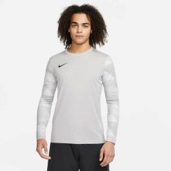 Bluza piłkarska męska Nike Dry Park IV. Białe bluzy męskie Nike, m, bez wzorów, sportowe, bez ramiączek, bez kaptura. Za 149.99 zł.