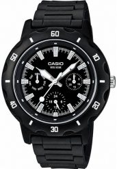 Zegarek Casio Casio LTP-1328-1E Zegarek damski czarna tarcza 38 mm. Czarne zegarki damskie Casio. Za 214.99 zł.