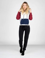 Invicta Bluza "Hoodie" | 4454270 | Kobieta | Biały, Czerwony, Granatowy. Białe bluzy damskie Invicta, l, bez wzorów, z bawełny, bez ramiączek, bez kaptura. W wyprzedaży za 239.00 zł.