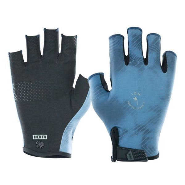 Rękawiczki ION Amara Half Finger Cascade Blue. Czarne rękawiczki męskie ION, bez wzorów. Za 189.00 zł.