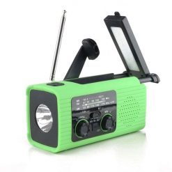 PRISTAR radio FM z latarką 4000 mAh YX318 zielone. Zielone radia Feegar. Za 81.06 zł.