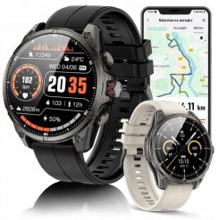 Smartwatch Męski Zegarek Menu PL GPS Amoled Rozmowy Wodoodpony 5ATM 670mAh. Zegarki męskie JG Smart, bez wzorów. Za 274.99 zł.
