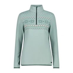 Damski sweter z golfem CMP Softech. Niebieskie swetry nierozpinane damskie CMP, m, bez wzorów, z polaru, sportowe, bez kołnierzyka, bez ramiączek. Za 253.00 zł.