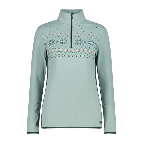 Damski sweter z golfem CMP Softech. Niebieskie swetry nierozpinane damskie CMP, m, bez wzorów, z polaru, sportowe, bez kołnierzyka, bez ramiączek. Za 301.00 zł.