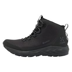Damskie buty trekkingowe Haglöfs L.I.M FH GTX Mid. Czarne obuwie trekkingowe damskie Haglöfs, z gore-texu, bez zapięcia. Za 675.25 zł.
