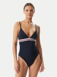 Tommy Hilfiger Strój kąpielowy UW0UW06357 Granatowy. Niebieskie stroje kąpielowe damskie Tommy Hilfiger, xs, bez wzorów, z syntetyku. Za 409.99 zł.