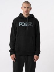 4F Bluza 4FAW23TSWSM0713 Czarny Regular Fit. Czarne bluzy męskie 4F, m, bez wzorów, z bawełny, bez ramiączek, bez kaptura. W wyprzedaży za 109.99 zł.