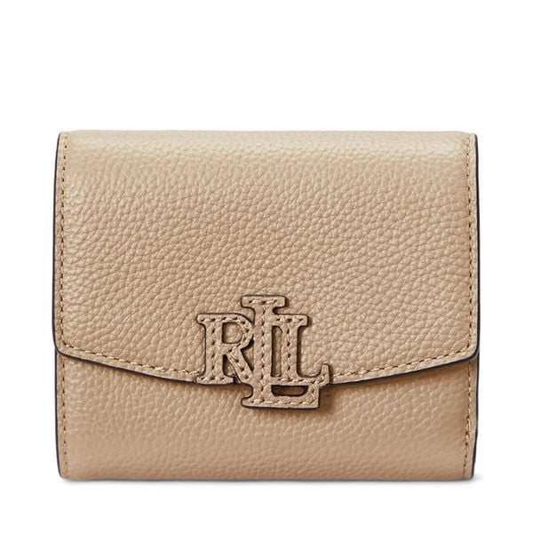 Portfel LAUREN RALPH LAUREN. Brązowe portfele damskie Lauren Ralph Lauren. Za 329.99 zł.