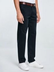 Spodnie męskie chinosy czarne Trevor 906. Czarne eleganckie spodnie męskie BIG STAR, bez wzorów, z tkaniny, klasyczne. Za 229.99 zł.