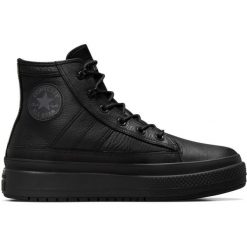 Adidasy Converse Chuck Taylor All Star Equip WP, Dla obu płci. Czarne obuwie sportowe damskie Converse, bez wzorów, ze skóry ekologicznej, bez zapięcia. Za 790.00 zł.